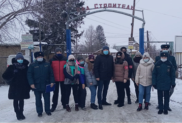 Студенты-юристы совместно с МЧС РФ приняли участие в рейде по противопожарной безопасности