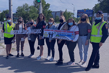 Юристы СИБИТ приняли участие в акции «Безопасность в каждом шаге»